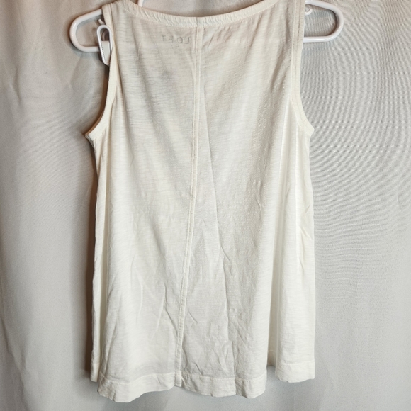 LOFT Embroidered Tank Size Small - Picture 4 of 7